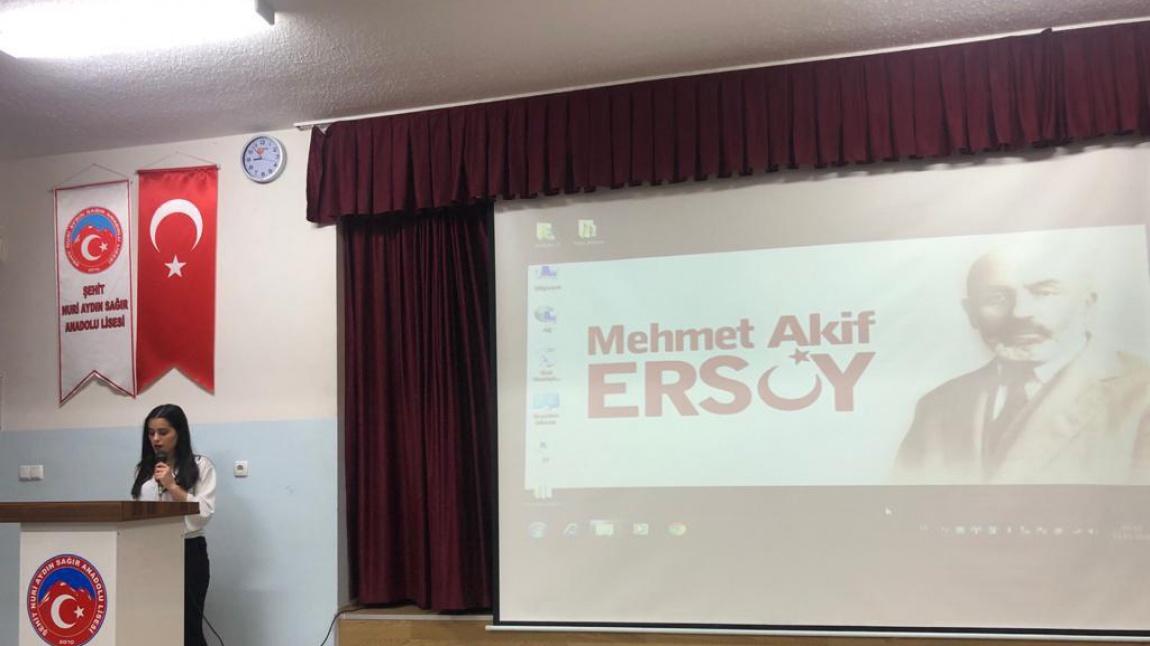  12 Mart İstiklal Marşımızın Kabulü ve Mehmet Akif Ersoy´u Anma Programı Yapıldı